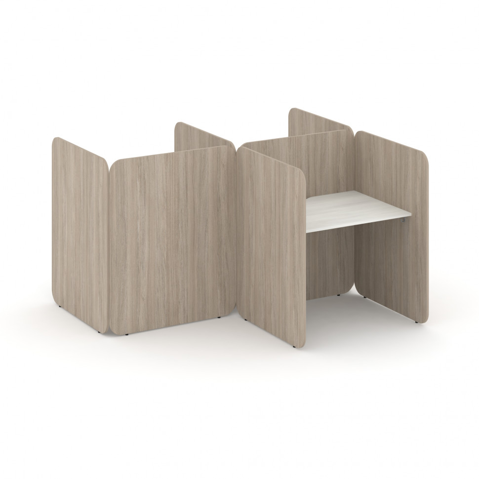 Bell Комплект №7 KCB.K-007 Снежная Патина/Дуб Аттик 1614*1800*1200