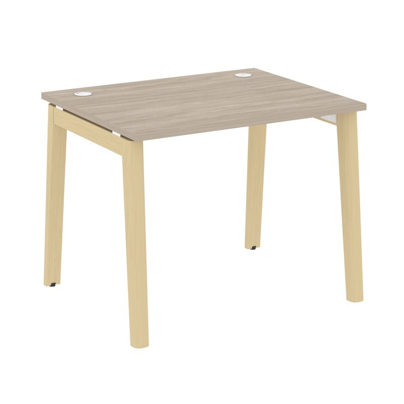 Onix Wood Стол письменный OW.SP-1.8 Дуб Аттик/Дуб Светлый/Металл Белый 980*800*750 Onix Wood Стол письменный OW.SP-1.8 Дуб Аттик/Дуб Светлый/Металл Белый 980*800*750