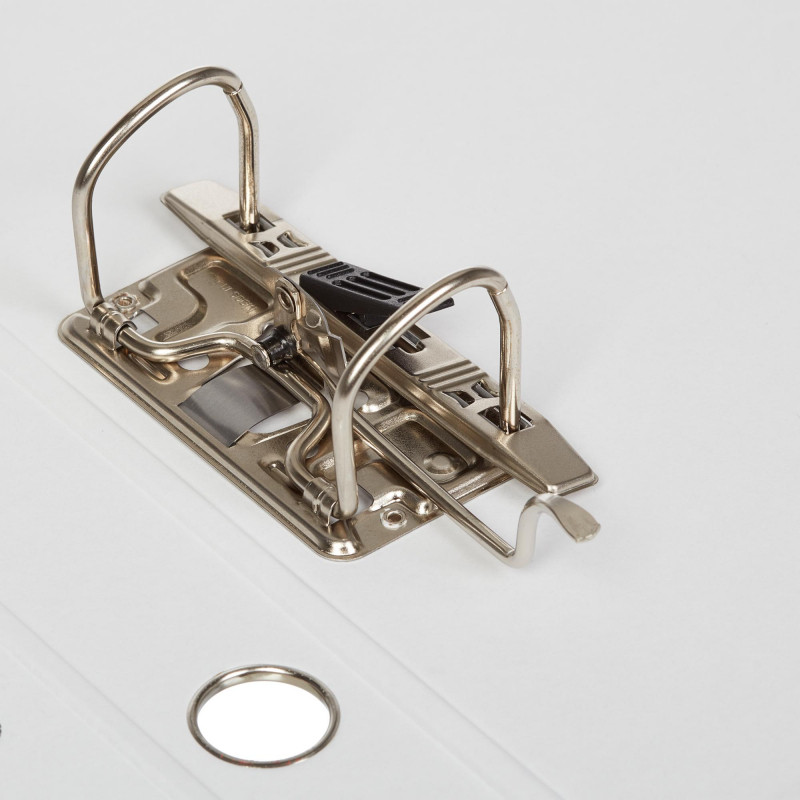 Папка-регистратор ECONOMY ,б/мет.уг,50мм,красн,ПБП1,карм.кор