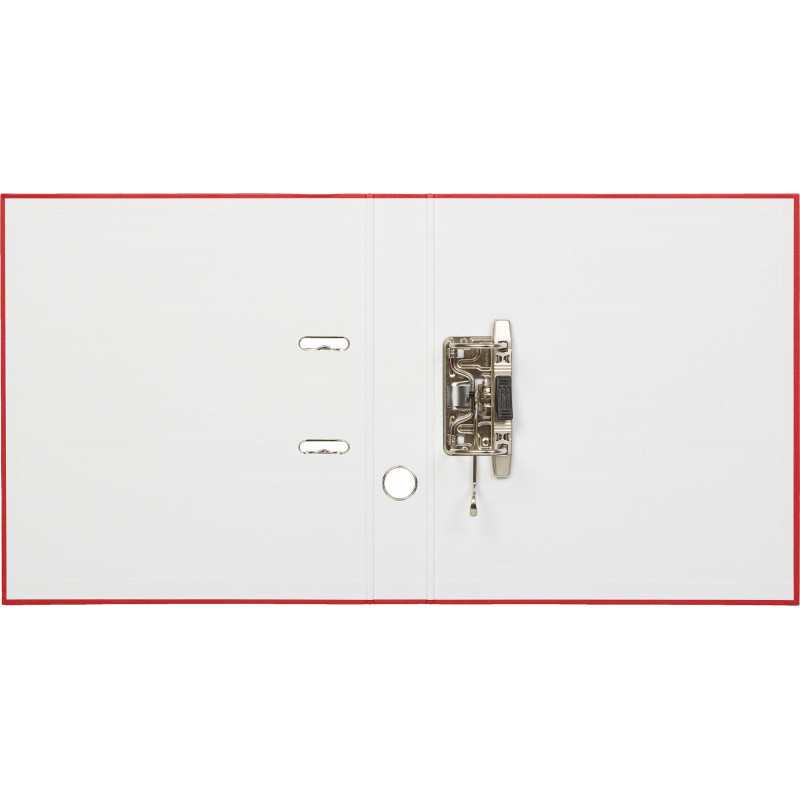 Папка-регистратор ECONOMY ,б/мет.уг,50мм,красн,ПБП1,карм.кор