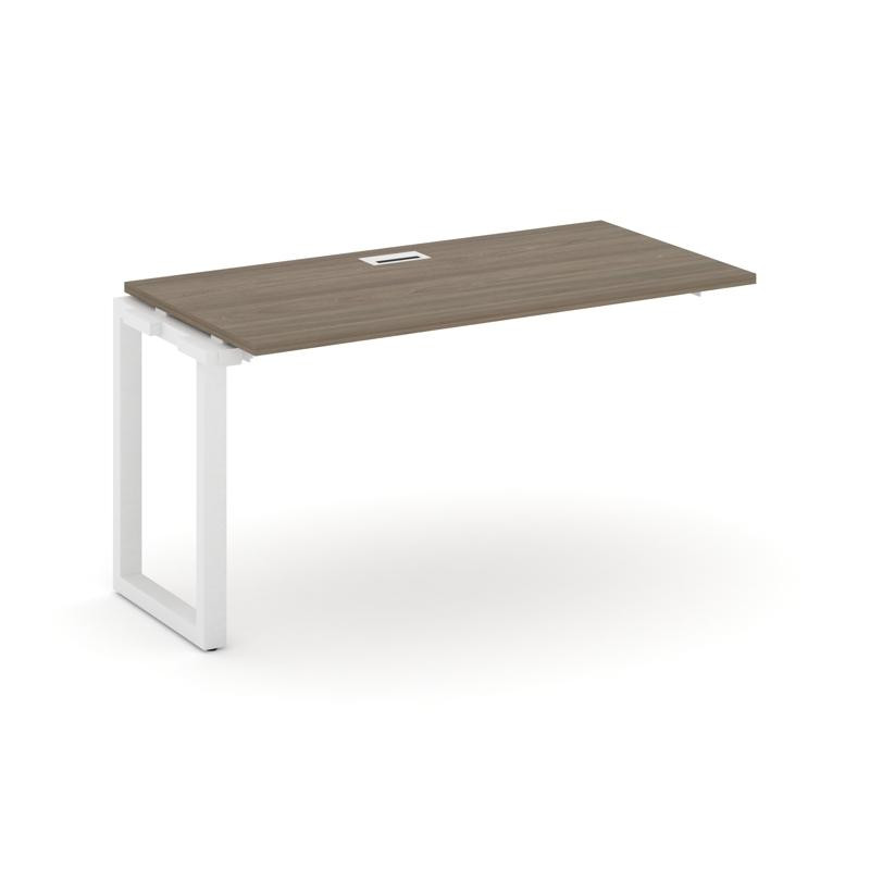 Style Project Проходной наб. элем. SN-59O.ONRS-011 Вяз Благородный/Металл Белый/Белый Заглушка 980*7