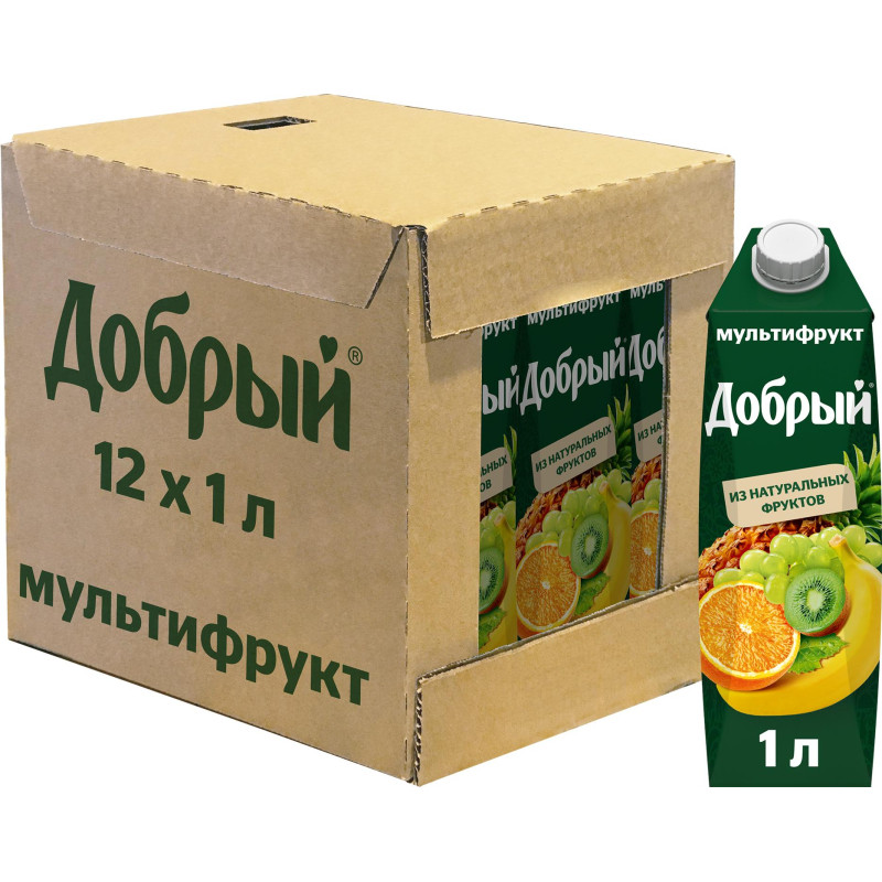 Нектар Добрый мультифрут 1л