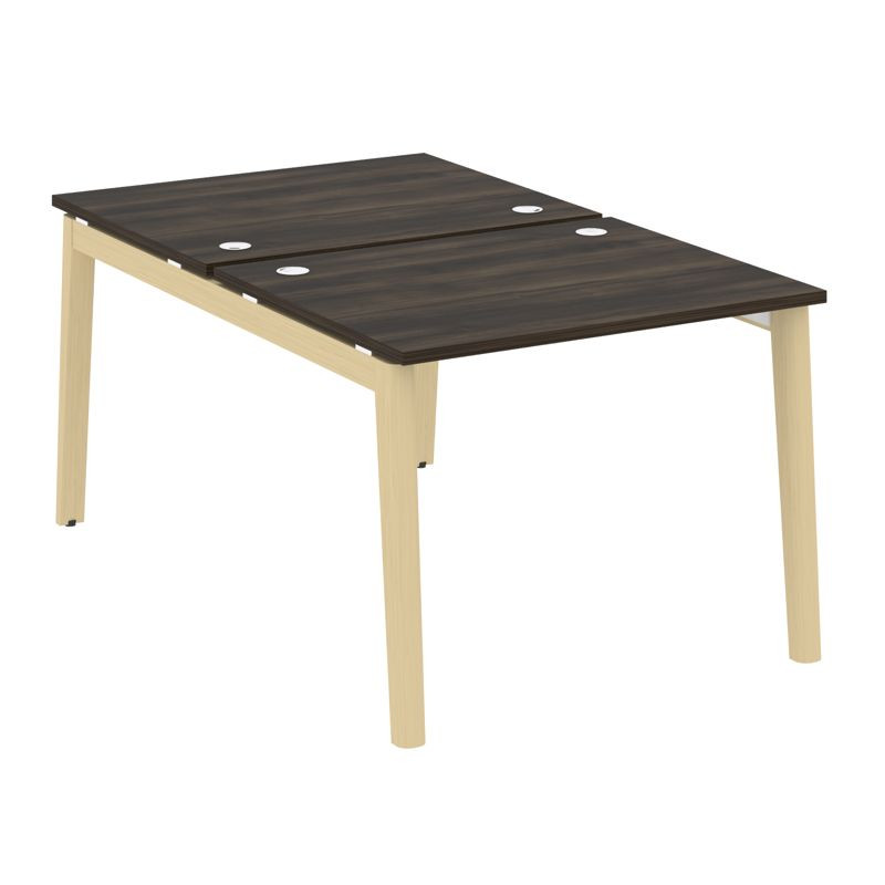 Onix Wood Рабочая станция OW.D.RS-2.1.8 Дуб Мали/Дуб Светлый/Металл Белый 980*1635*750