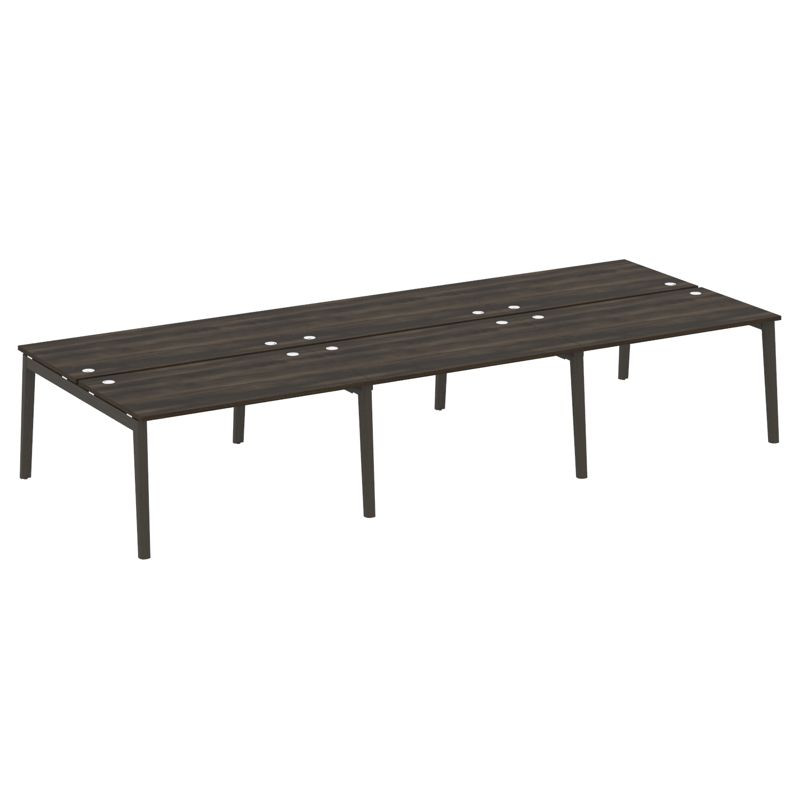 Onix Wood Рабочая станция OW.D.RS-6.3.8 Дуб Мали/Дуб Темный/Металл Антрацит 4140*1635*750 Onix Wood Рабочая станция OW.D.RS-6.3.8 Дуб Мали/Дуб Темный/Металл Антрацит 4140*1635*750