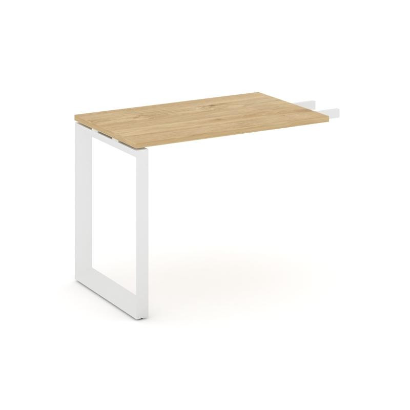 Style Project Брифинг-приставка SN-59O.BR-005 Тиквуд Светлый/Металл Белый 1380*600*750