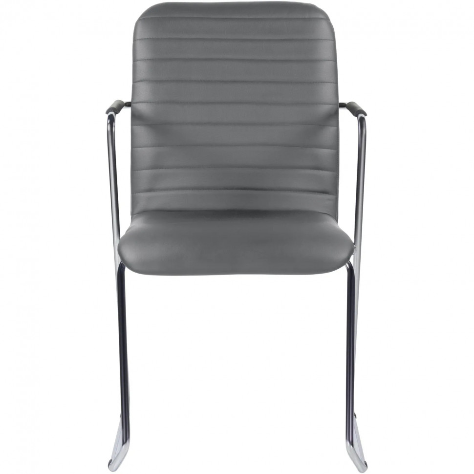 Стул БМФ Easy Chair Честер каркас хром кз серый