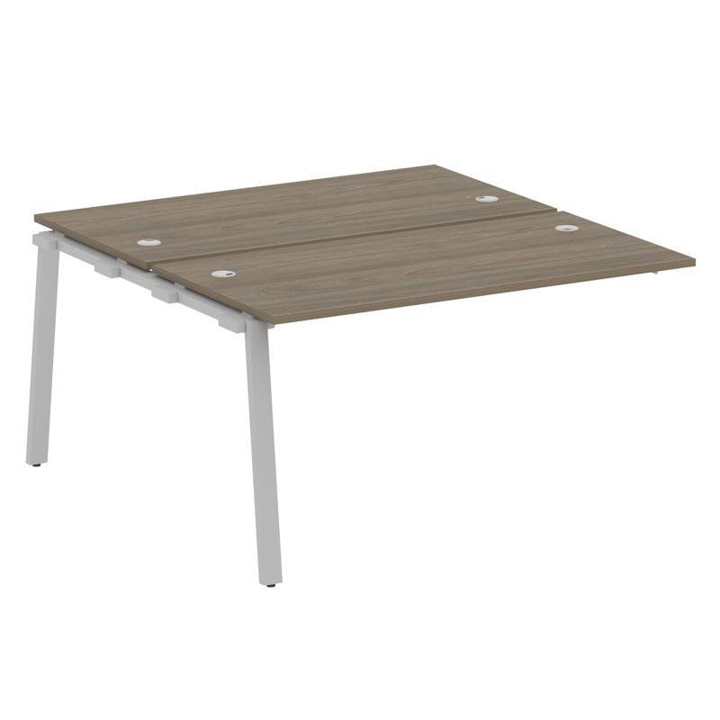 Metal System Проходной элемент рабочей станции на А-образном м/к БА.ПРС-СП-2.3 Вяз Благородный/Метал