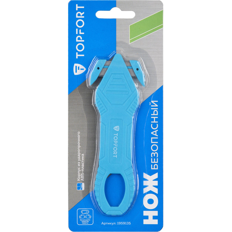 Нож д/вскр.упак.матер. TOPFORT без возможности замены лезвия