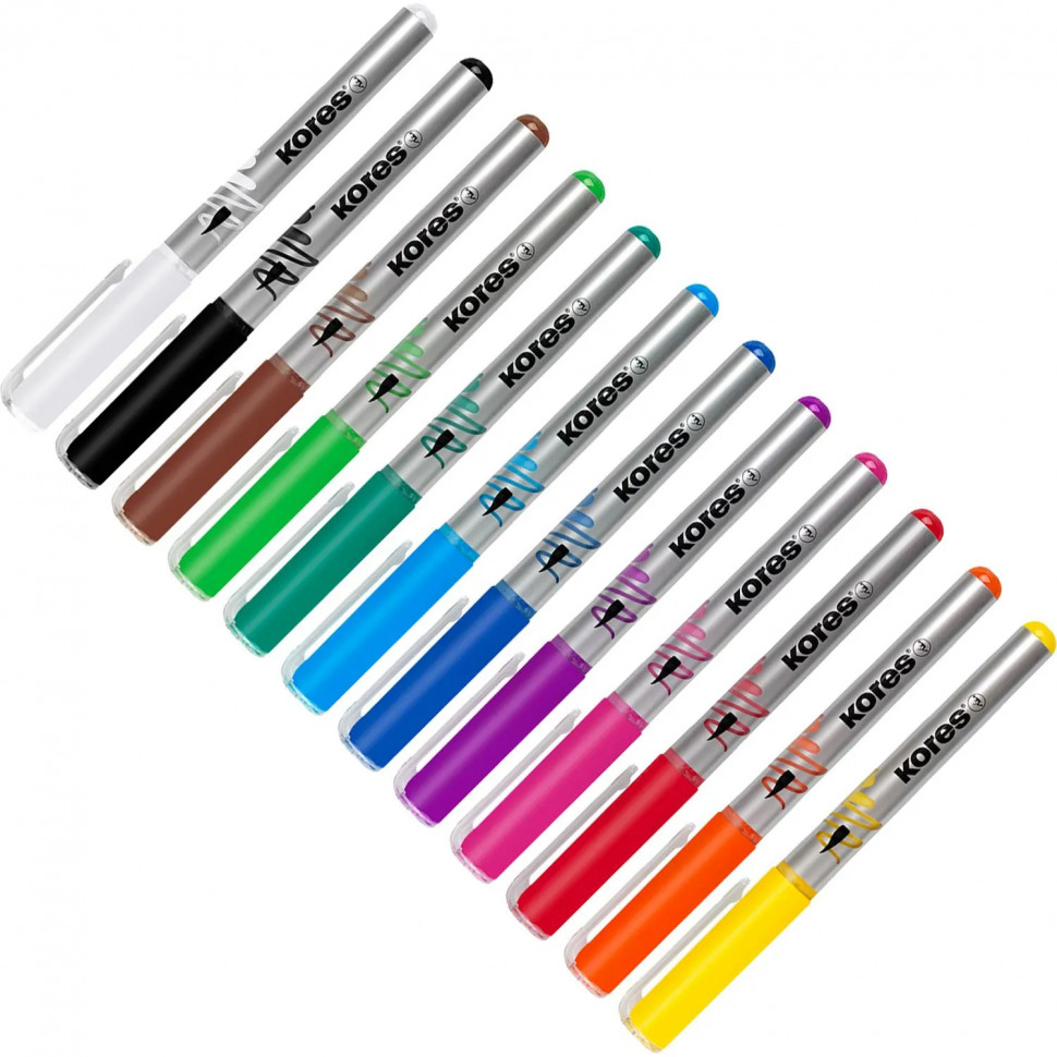 Набор маркеров Kreative Acrylic Marker liquid ink 12 цв, 25121