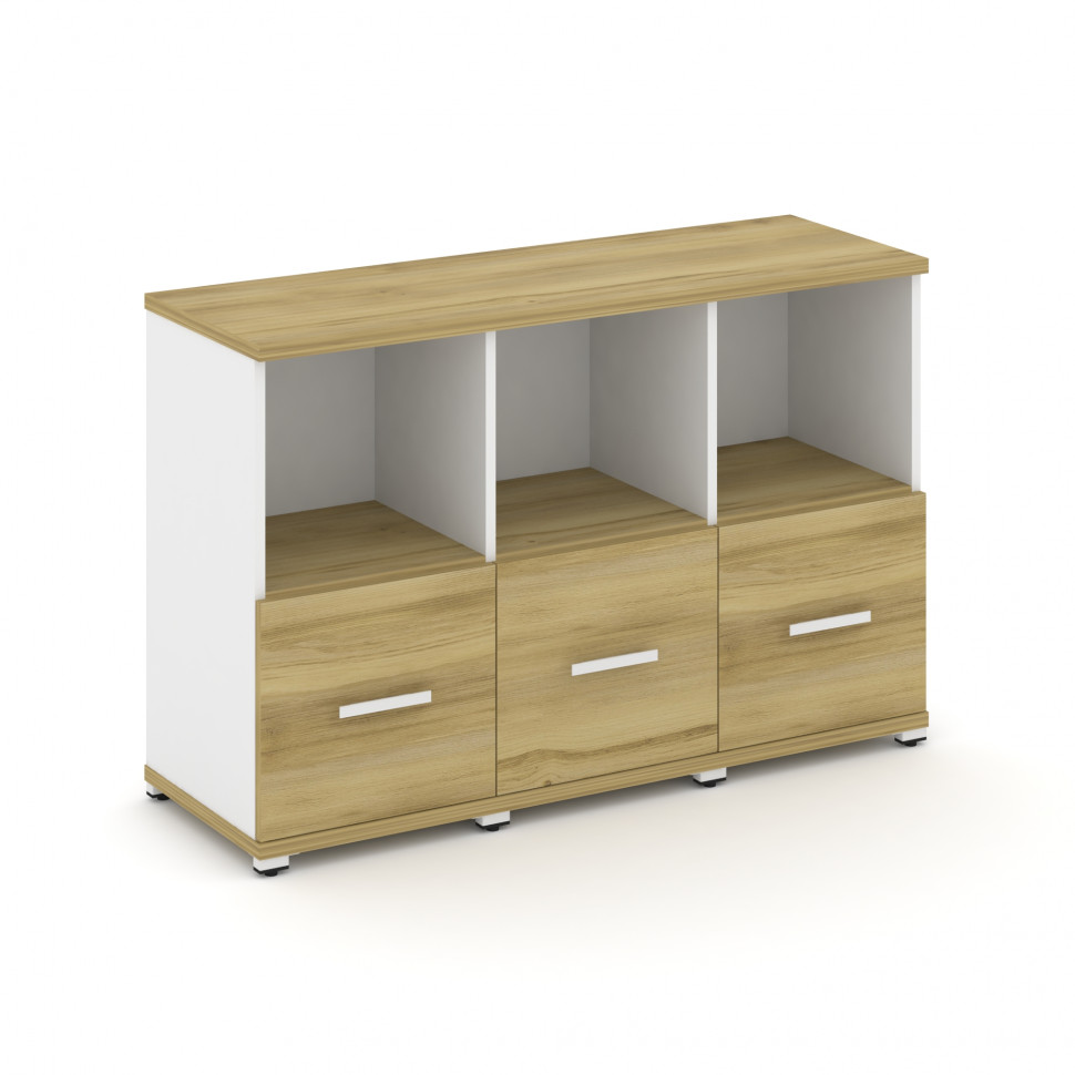 Concept Шкаф 3 узкие секции, 2 ниши CN.STU-231 W Дуб Винченцо/Белый Бриллиант/Металл Белый 1252*420* Concept Шкаф 3 узкие секции, 2 ниши CN.STU-231 W Дуб Винченцо/Белый Бриллиант/Металл Белый 1252*420*