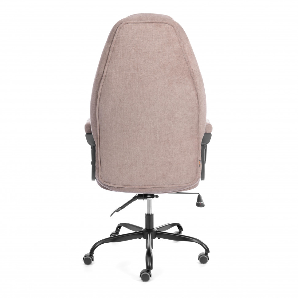 Кресло Boss metalBL (22) ткань, светло-коричневый, KUB 03