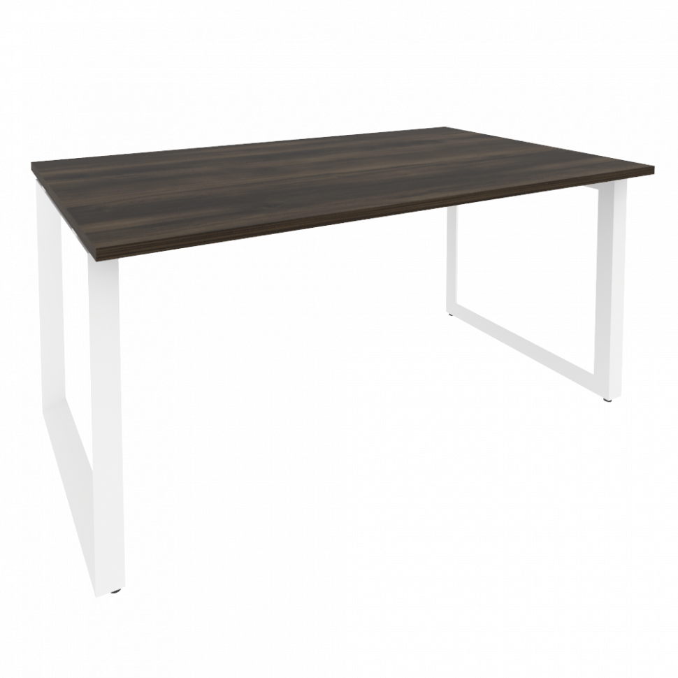 Onix Стол переговорный O.MO-PRG-1.4 Дуб Мали/Металл Белый 1580*980*750 Onix Стол переговорный O.MO-PRG-1.4 Дуб Мали/Металл Белый 1580*980*750