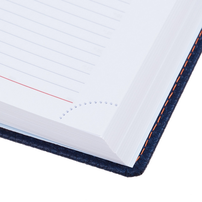 Ежедневник недатированный А5,142x210мм,176л,синий АТТАСНЕBizon