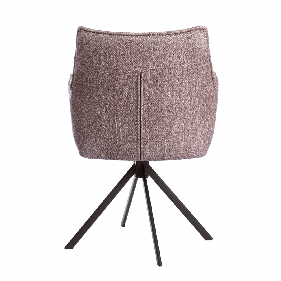 Кресло Lutz/Луц опора 360, велюр/букле, VT shape wood rose