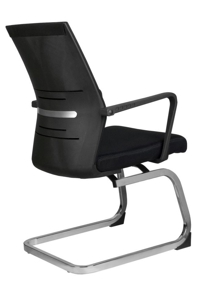 Кресло Like RCH G818 Чёрная сетка на полозьях (крутящееся)