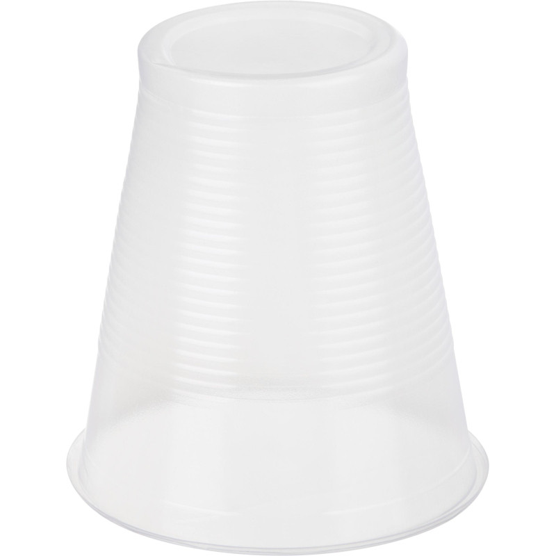 Стакан одноразовый 300мл прозр., для хол/гор., бюджет, КОМУС ПП 50шт/уп