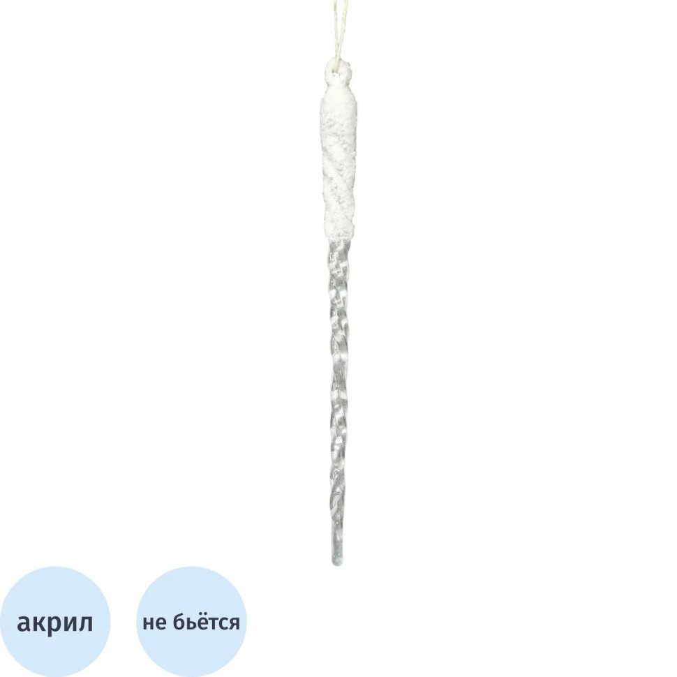 Игрушка Украшение НГ подвесное (полистирол) / 21,5x1,4x1,3см арт.94864