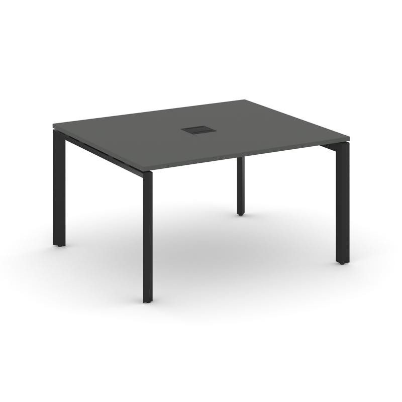 Style Project Стол переговорный SN-59P.SPRG-033 Антрацит/Металл Черный 1380*1180*750