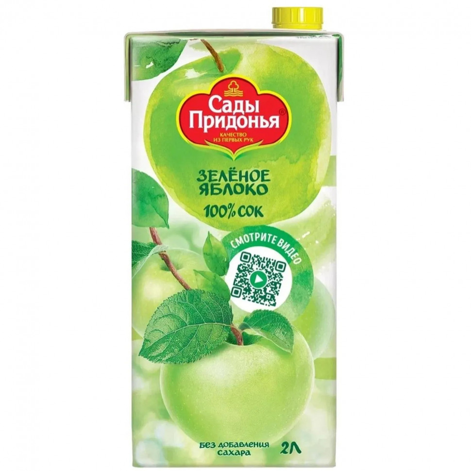 Сок Сады Придонья яблоко 2л