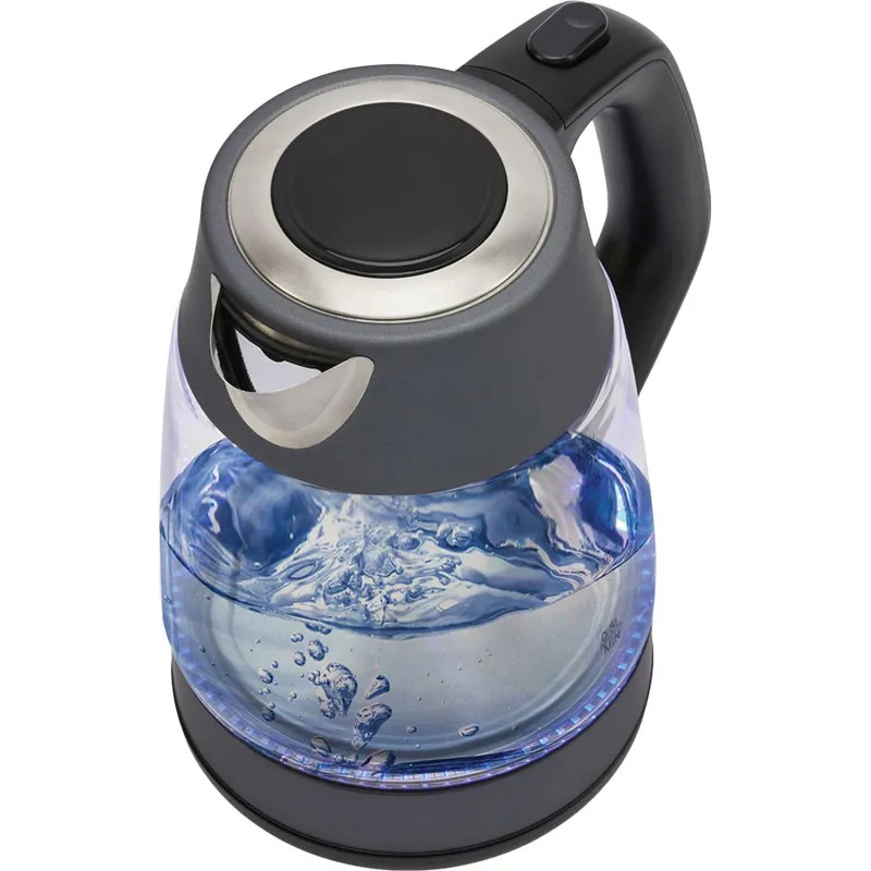 Чайник Polaris  PWK 1760CGL,1,7л, стекло,2150 Вт,подсветка,термометка