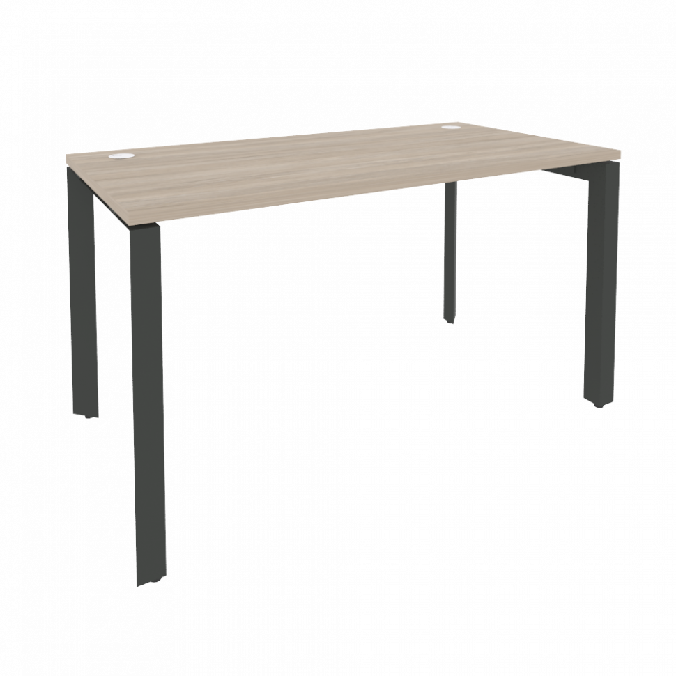 Onix Стол рабочий на П-образном м/к O.MP-SP-3.7 Дуб Аттик/Металл Антрацит 1380*720*750