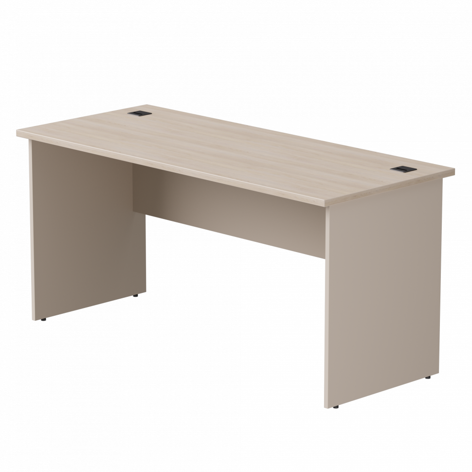 Стол прямой Everprof EVO (ЭВО) опоры ЛДСП 1580х670х755 мм Дуб Соната/Кашемир