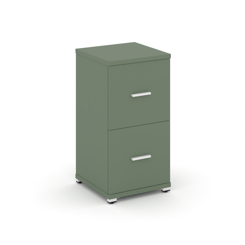 Concept Шкаф 1 узкая секция, 2 ниши CN.STU-212 W Кобо/Металл Белый 420*420*818