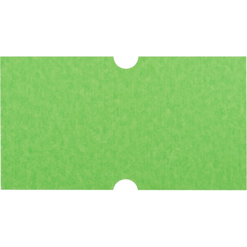 Этикет-лента 21,5х12 зеленая прямоуг. 1000шт./уп. 10р