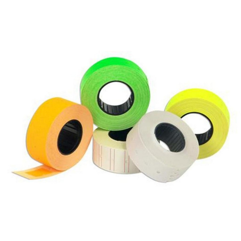 Этикет-лента 21,5х12 зеленая прямоуг. 1000шт./уп. 10р