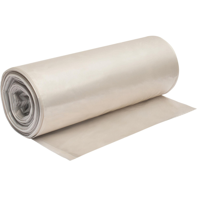 Мешки для мусора ПВД 200л 50мкм 10шт/рул прозрачные 90x130см Luscan