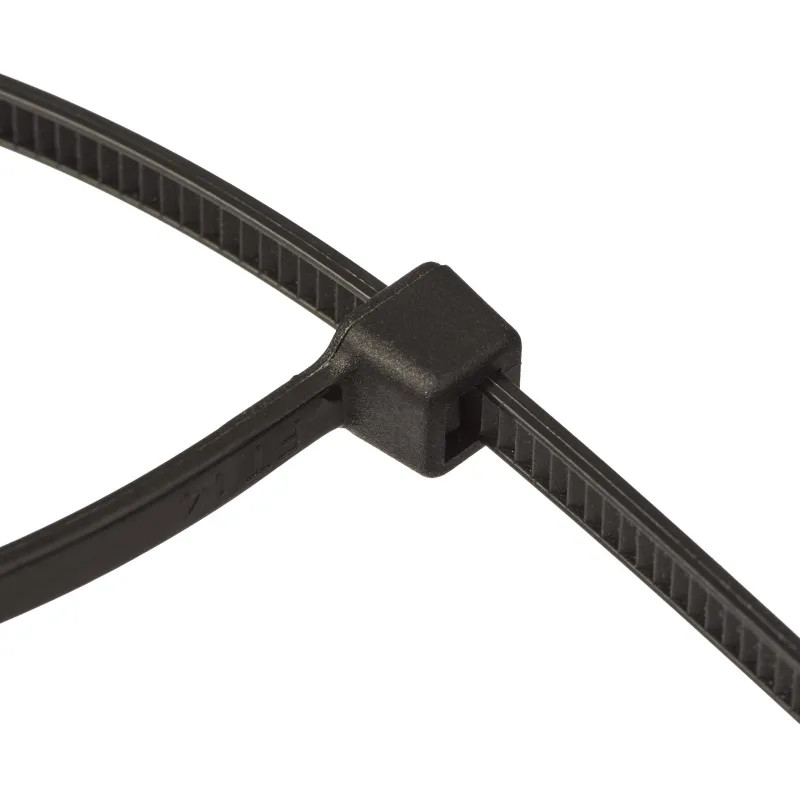 Хомут стяжка нейлоновая TOPFORT 4х200 (3,6х200 мм) чёрный 100 шт/уп