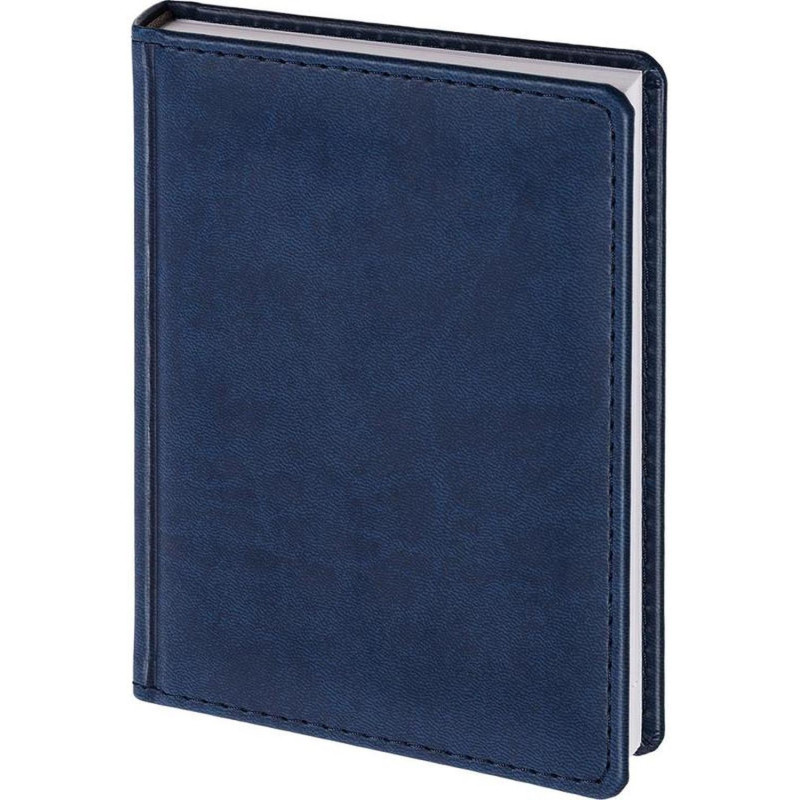 Ежедневник датированный 2026 АТТАСНЕ А6, 176л, 110х155мм Сиам, синий