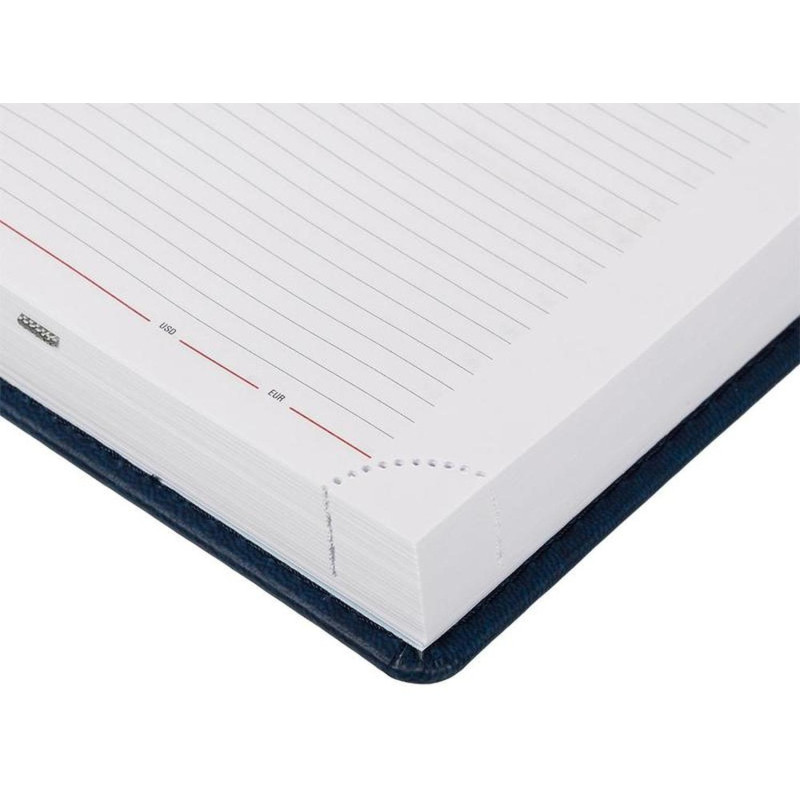 Ежедневник датированный 2026 АТТАСНЕ А6, 176л, 110х155мм Сиам, синий