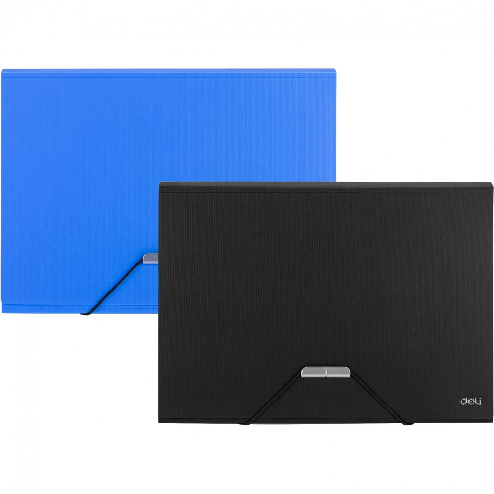 Папка органайзер на резинке Deli, А4, 7отдел, цвет в асс E5554