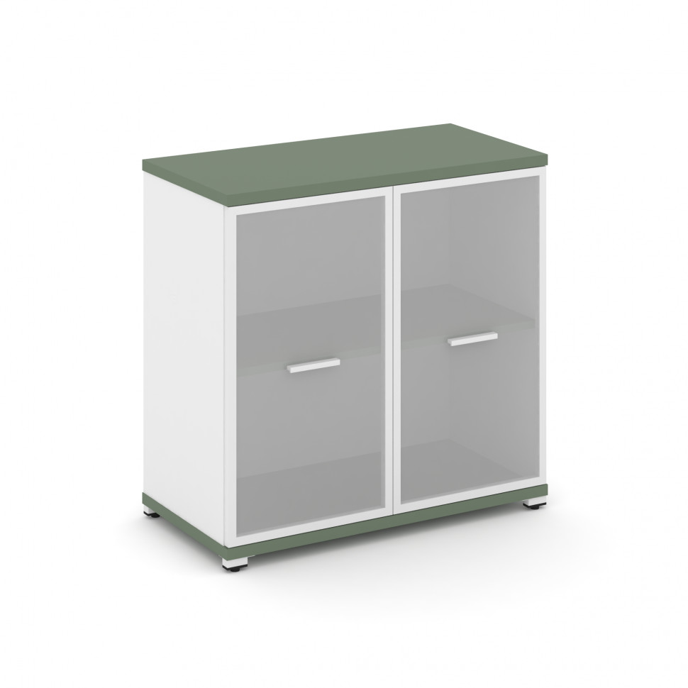 Concept Шкаф 1 широкая секция, 2 ниши CN.STS-213 RMW W Кобо/Белый Бриллиант/Металл Белый/Сатин 836*4