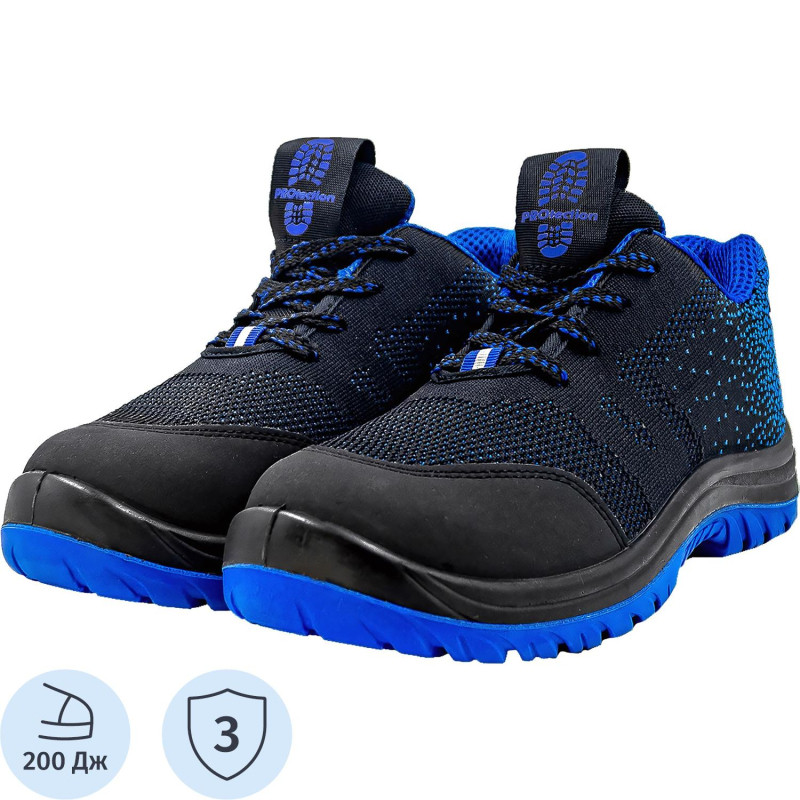 Полуботинки (кроссовки)  4230К ПУ/ПУ, КП, синий  (43)