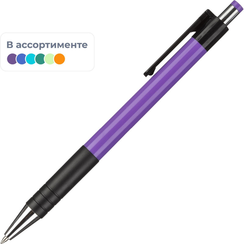 Ручка шариковая автомат. M&amp;G 0,6мм,син,масл,манж ABP88473220714H