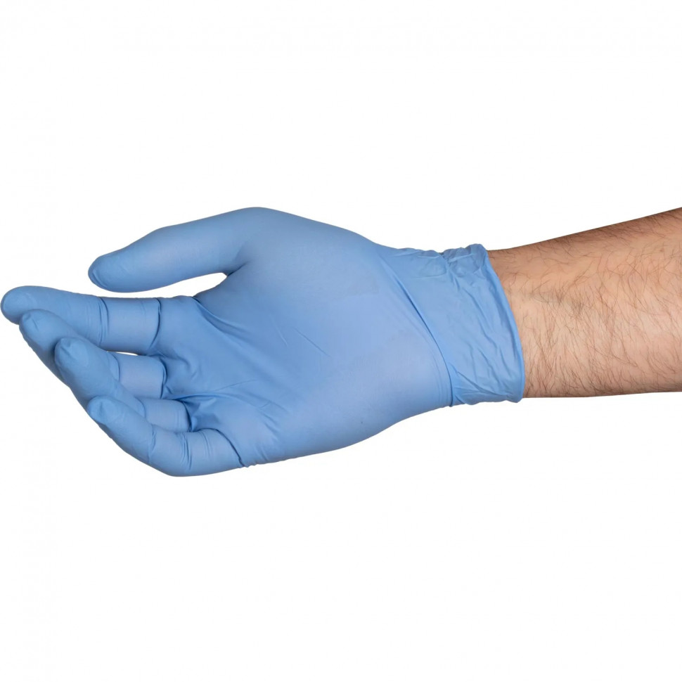 Перчатки нитрил., н/с, н/о,3,5гр./шт,глб/глб уп.FOXY-GLOVES (M) 50 пар/уп