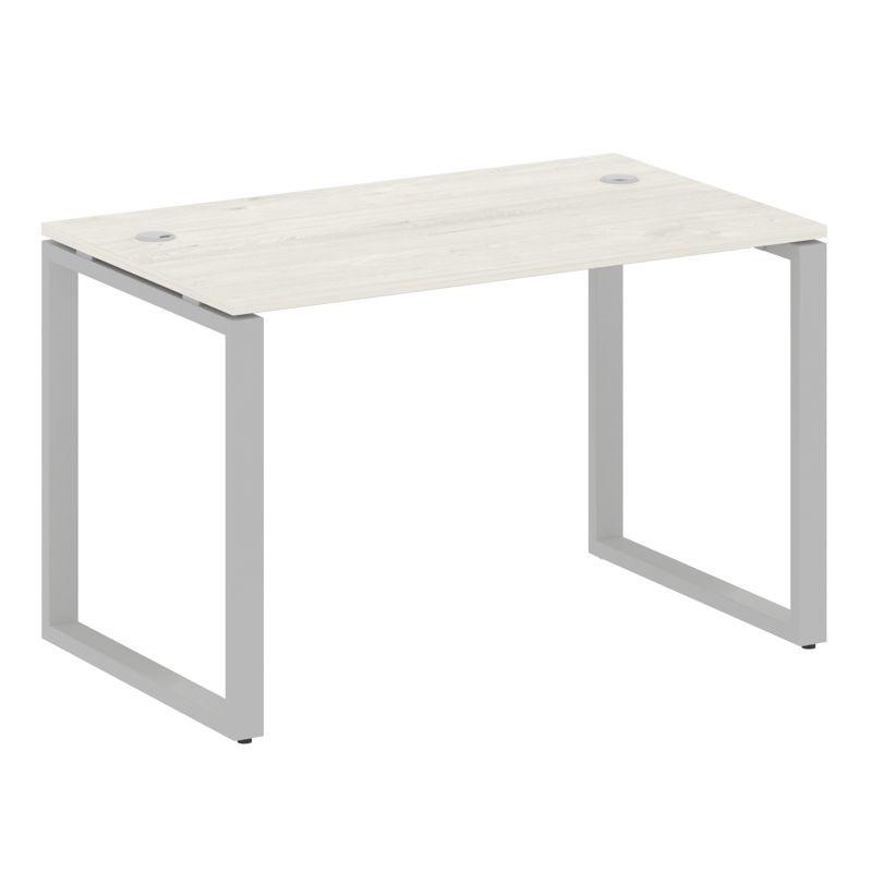 Metal System Стол письменный на О-образном м/к БО.СП-2 Дуб Наварра/Металл Серый 1200*720*750