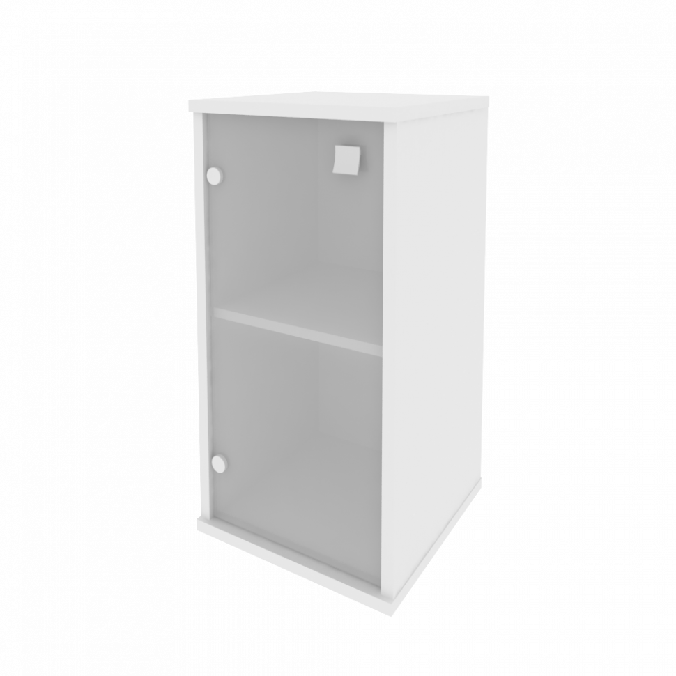 Style Шкаф низкий узкий левый Л.СУ-3.2 (L) Белый 412*410*828