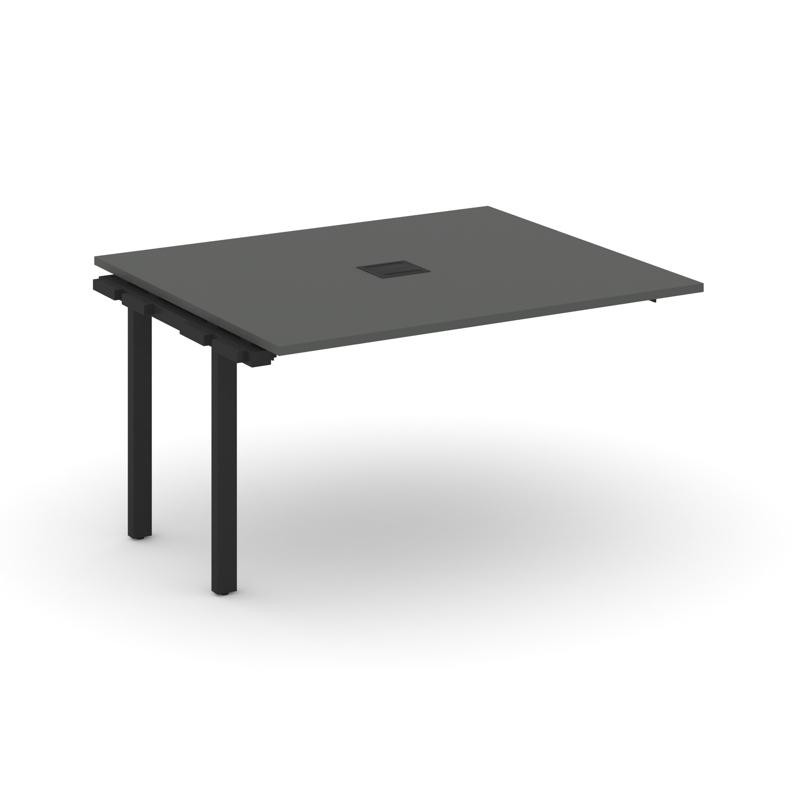 Style Project Проходной наб. элем. перег. стола SN-59P.NSPRG-032 Антрацит/Металл Черный 1180*1180*75