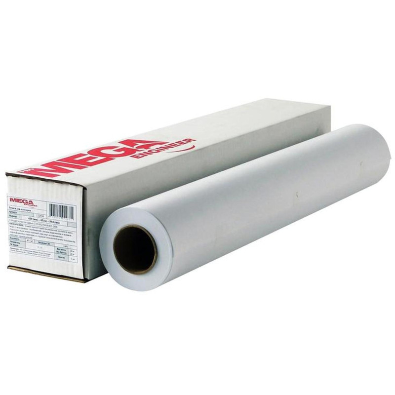 Бумага широкоформатная InkJet 80г 610ммх45м 50,8мм