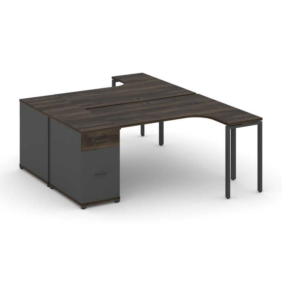 Concept Рабочая станция CN.DSA-404 A Дуб Мали/Антрацит/Металл Антрацит 2000*1180*750 Concept Рабочая станция CN.DSA-404 A Дуб Мали/Антрацит/Металл Антрацит 2000*1180*750