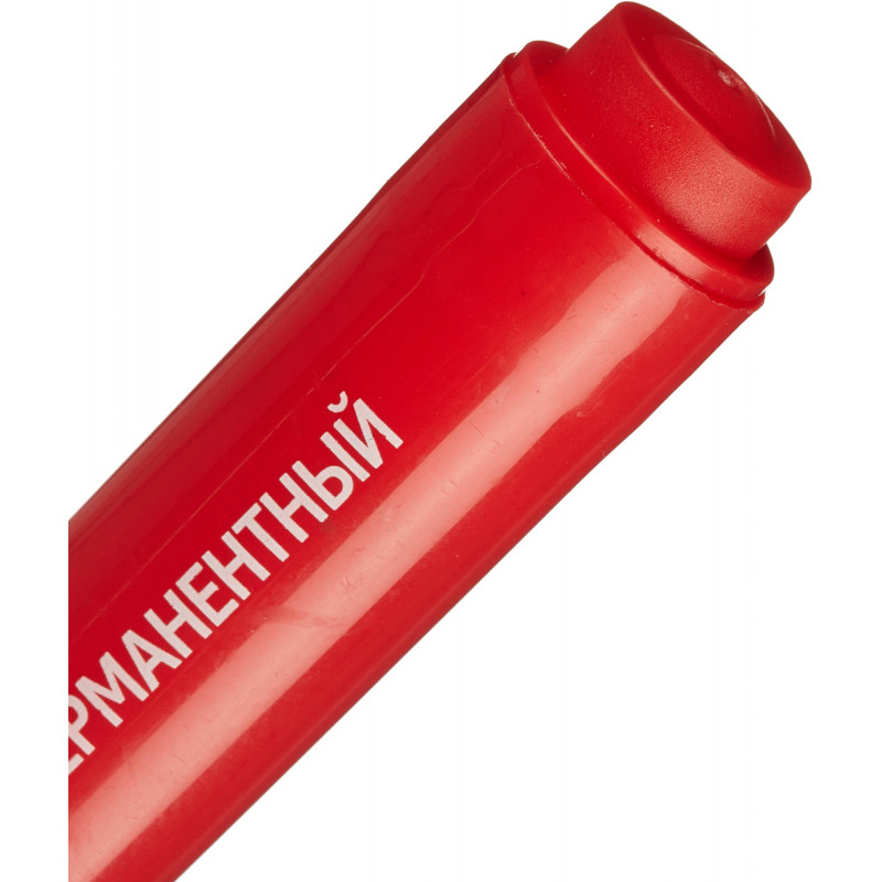 Маркер перманентный универсальный Attache Economy красный 2-3 мм