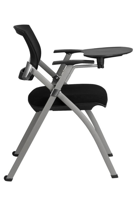 Кресло с пюпитром Клик RCH 462TE Черный/Металл Серый