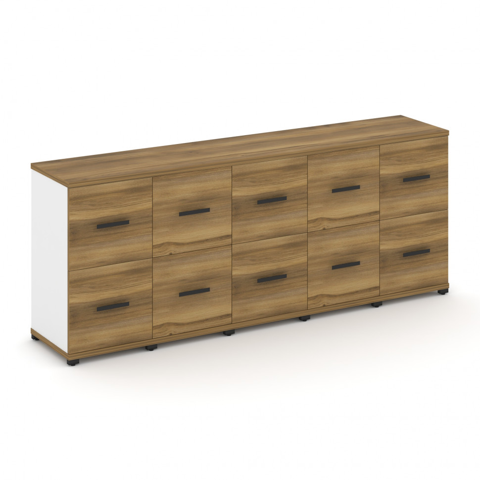 Concept Шкаф 5 узких секций, 2 ниши CN.STU-252 B Сандал Янтарный/Белый Бриллиант/Металл Черный 2084* Concept Шкаф 5 узких секций, 2 ниши CN.STU-252 B Сандал Янтарный/Белый Бриллиант/Металл Черный 2084*