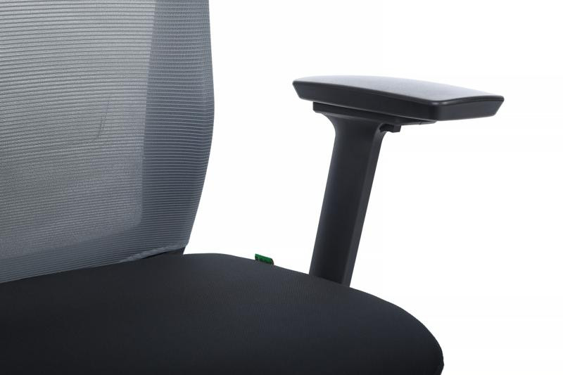 Кресло Фикс RCH 871E-3D-M3 Серый/Черный