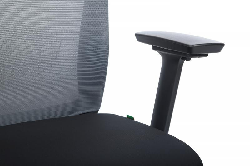 Кресло Фикс RCH 871E-3D-M3 Серый/Черный