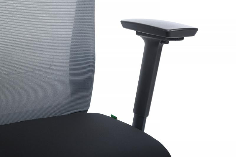 Кресло Фикс RCH 871E-3D-M3 Серый/Черный