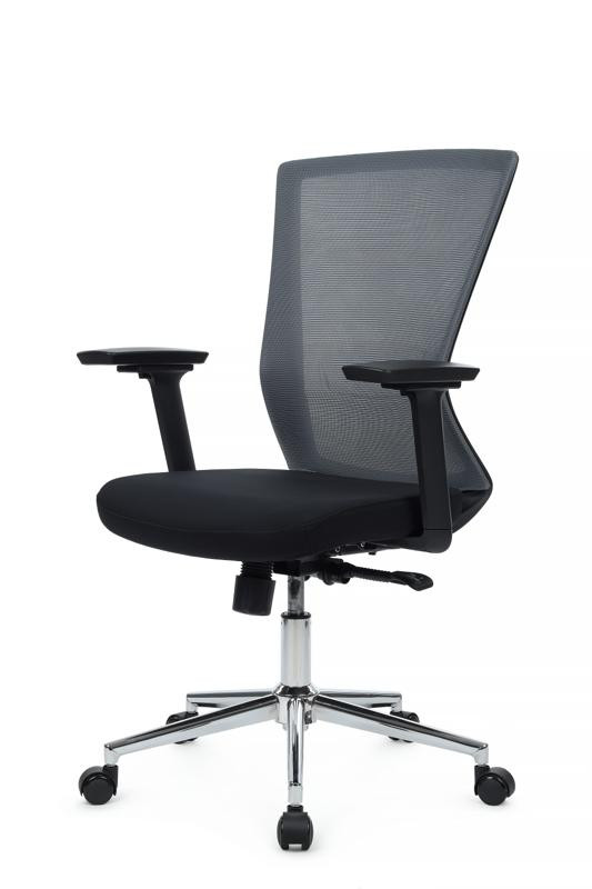 Кресло Фикс RCH 871E-3D-M3 Серый/Черный